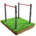 K-Sport parallel bars on grass
