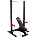 Adjustable weight bench with squat rack and pull-up bar by K-Sport