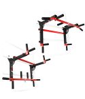 Pull-up bar and dip station 2-in-1 for wall bars