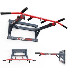 Adjustable pull up bar