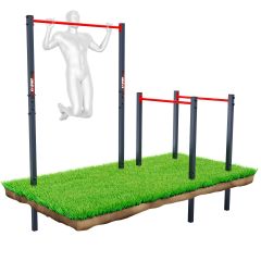 Garden Pull Up And Dip Bar Exercises