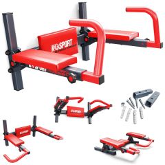 Multifunctional Dip Station Pull Up Bar With Adjustable Handles Different Views