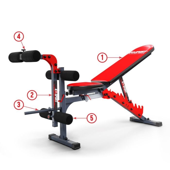 Leg Curl For Weight Bench K Sport UK