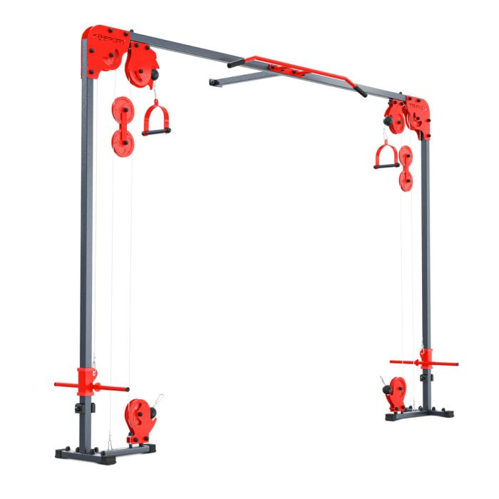 Wall mount cable new arrivals gym