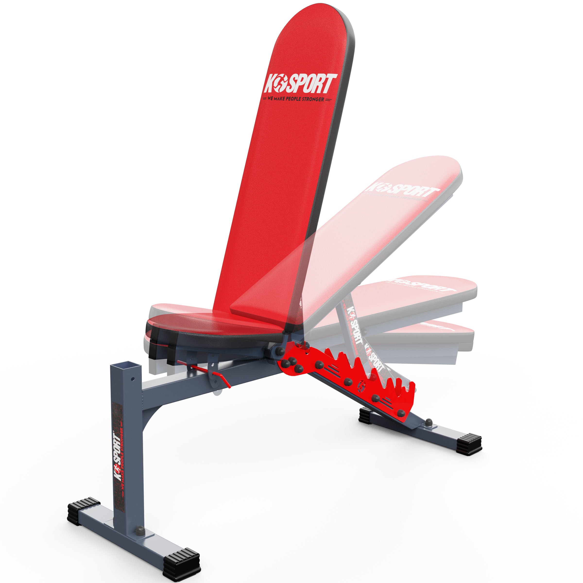 Adjustable Positions of the K-Sport Weight Bench
