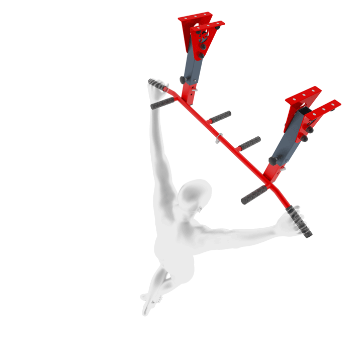 Ceiling Mounted Chin Up Bar KSport UK