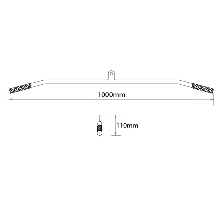 Lat Pull Down Bar Attachment