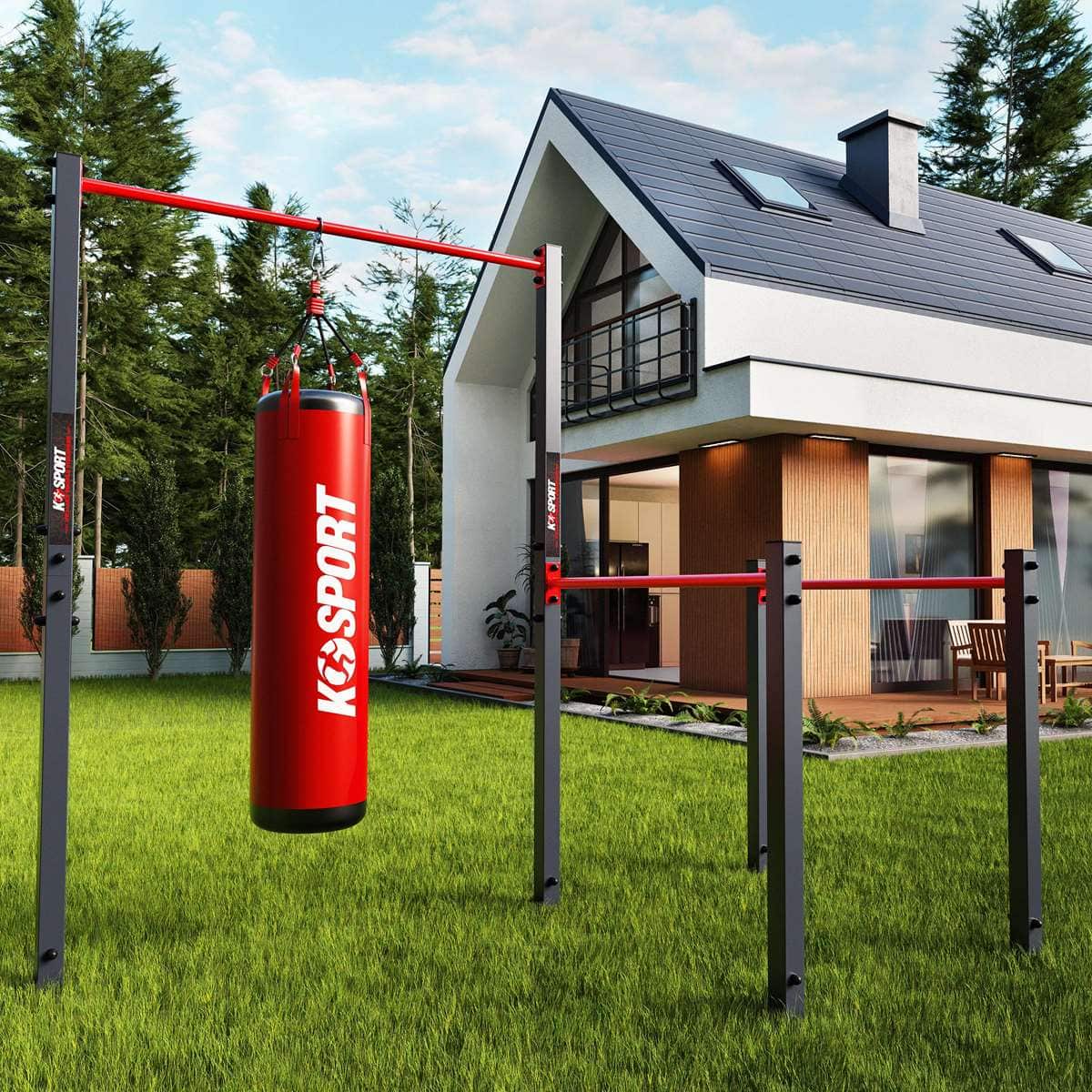 Pull up dip push up station best sale