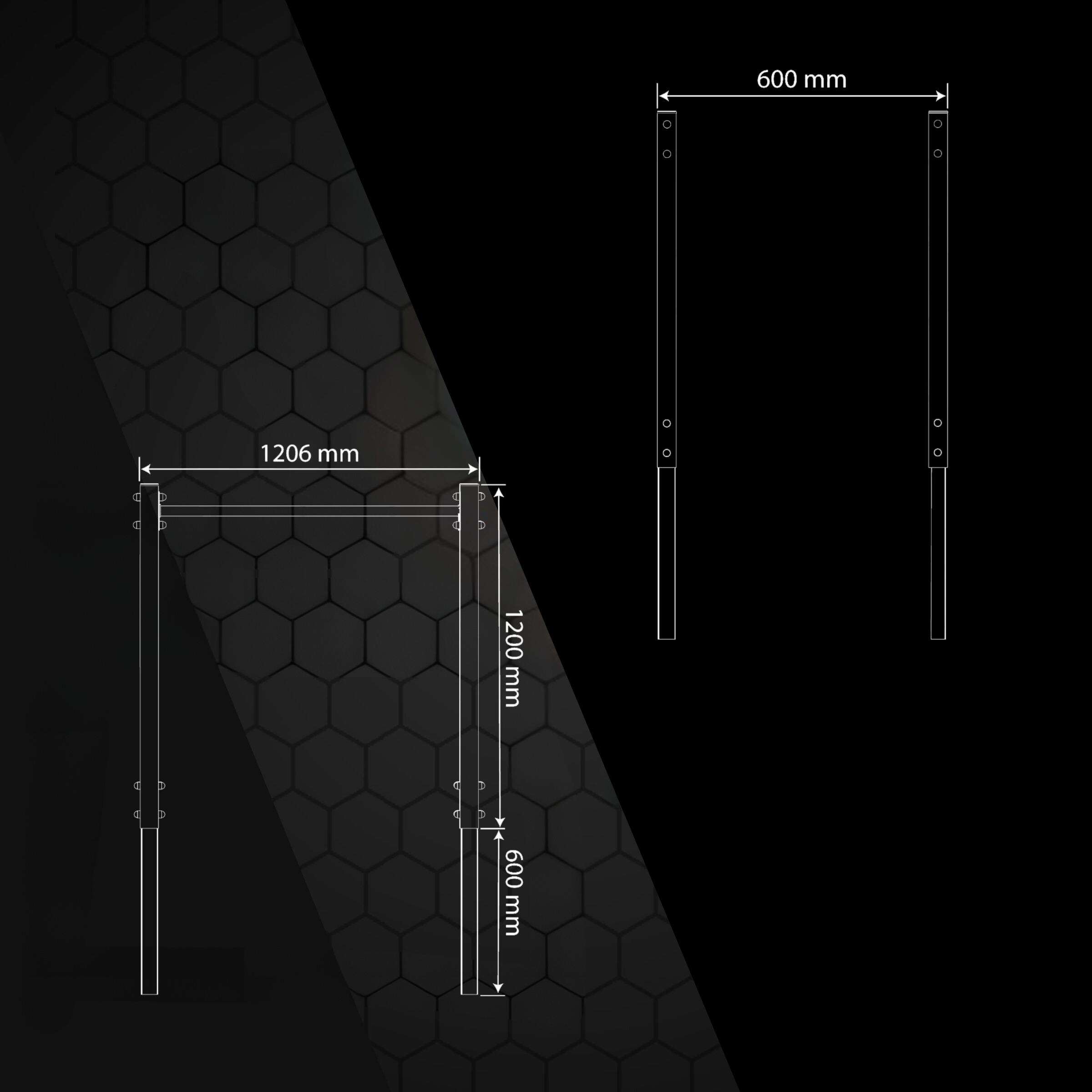 Technical Data - Parallel Bars For Garden