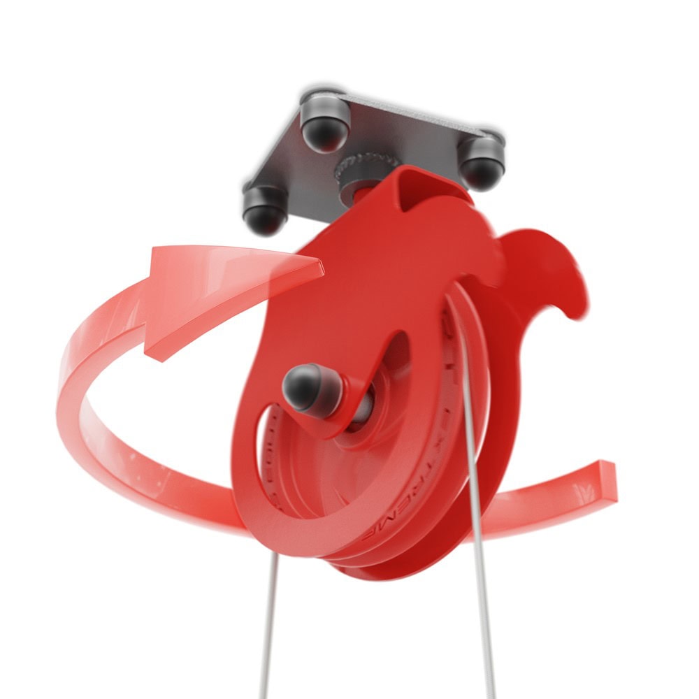 Ceiling mounted on sale cable crossover