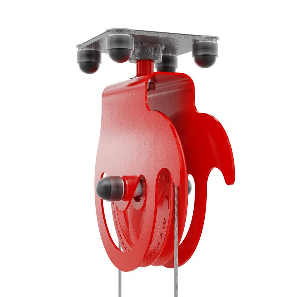Ceiling mounted hotsell cable pulley