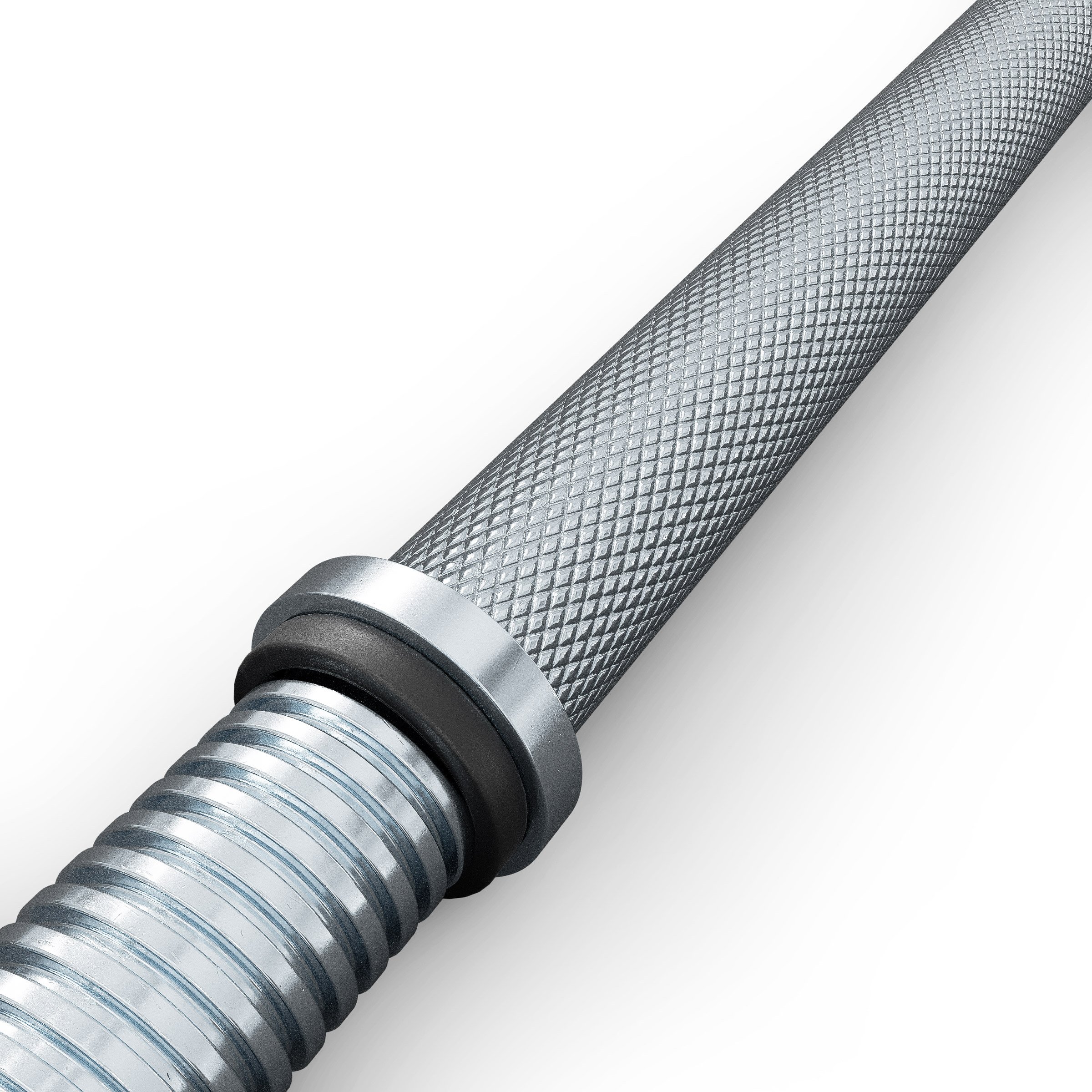 Dumbbell bar grip detail