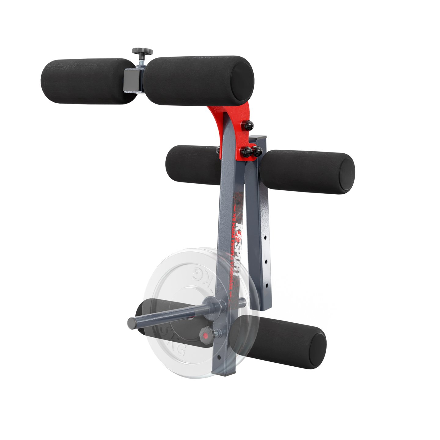 Bottom View of Weight Bench Base