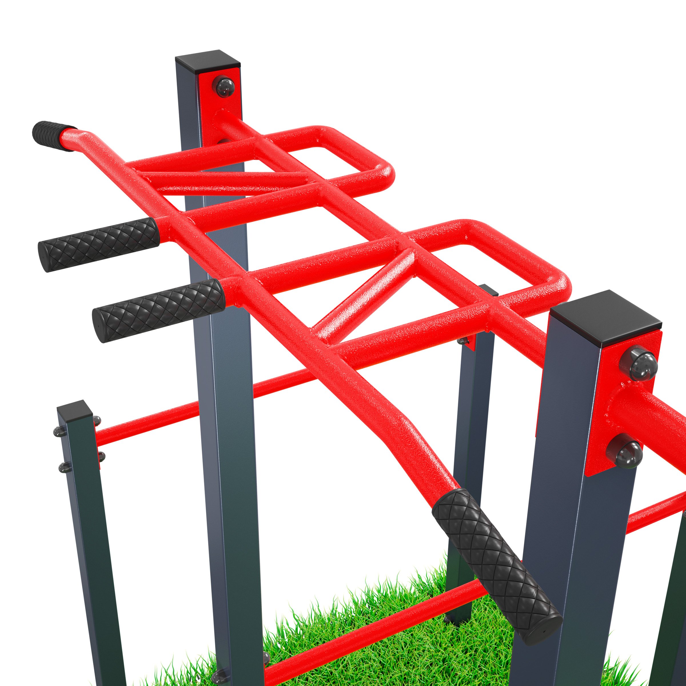 Stand Alone Outdoor Chin Up Bar With Dip Station KSport UK