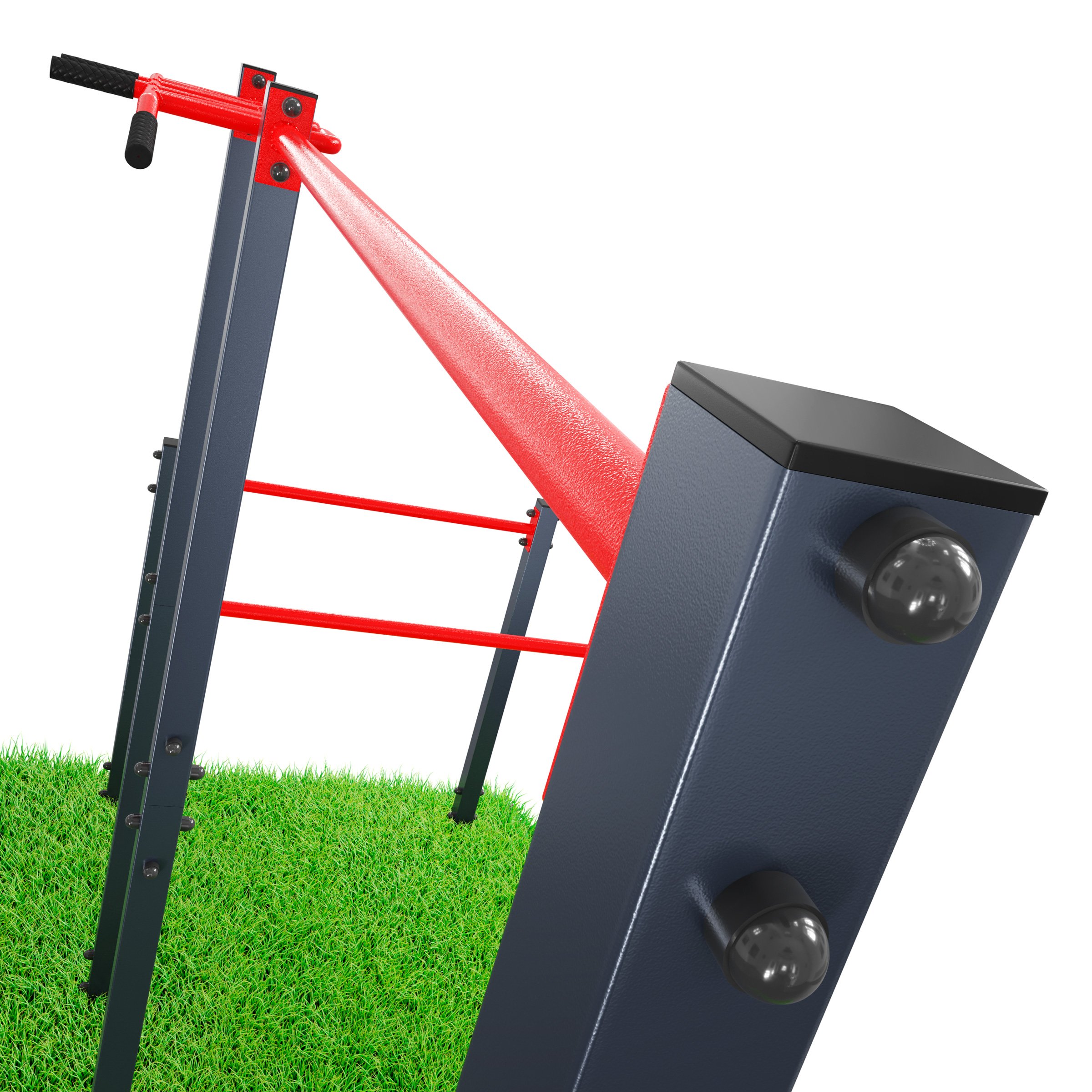 Stand Alone Outdoor Chin Up Bar With Dip Station KSport UK