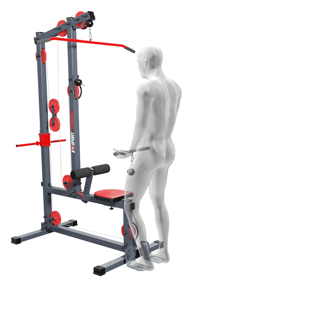 K sport lat pulldown clearance