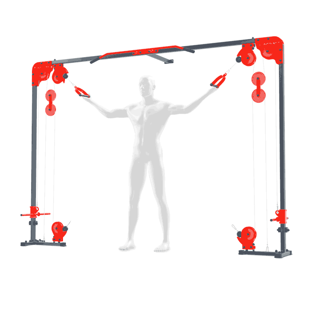 Wall Mounted Cable Crossover Machine KSport UK