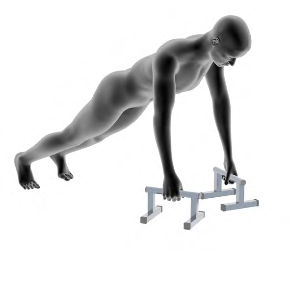 Dummy on the pull-up bar - Wide Grip Pull-Ups on the Bar