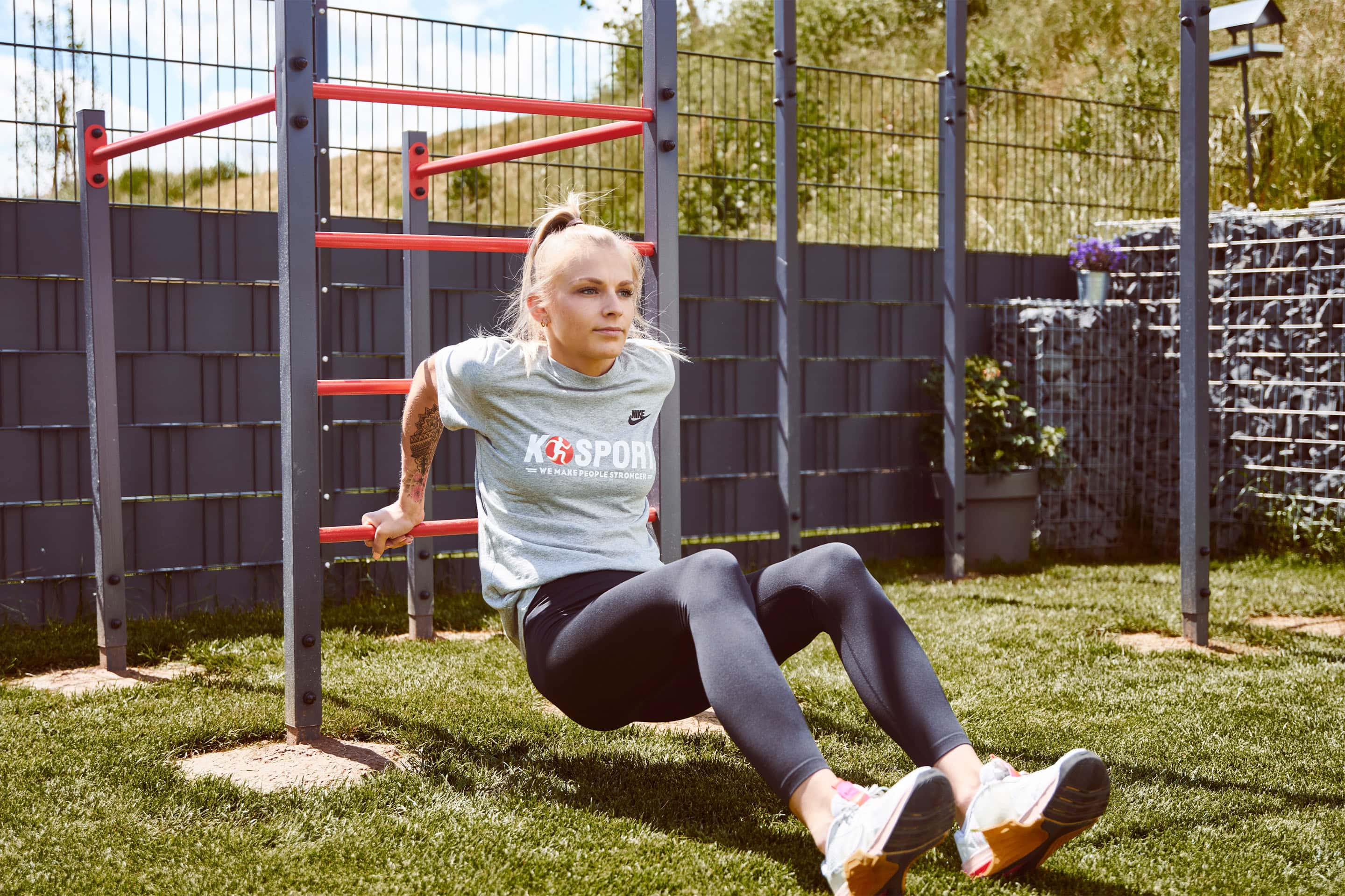Your K-Sport summer workout in the garden part 2