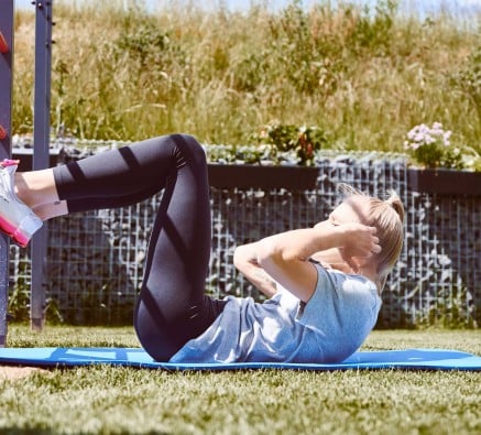 Your K-Sport summer workout in the garden part 3