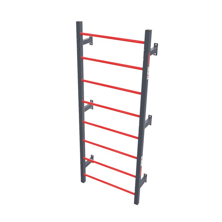 Gymnastic ladder wall bars clearance