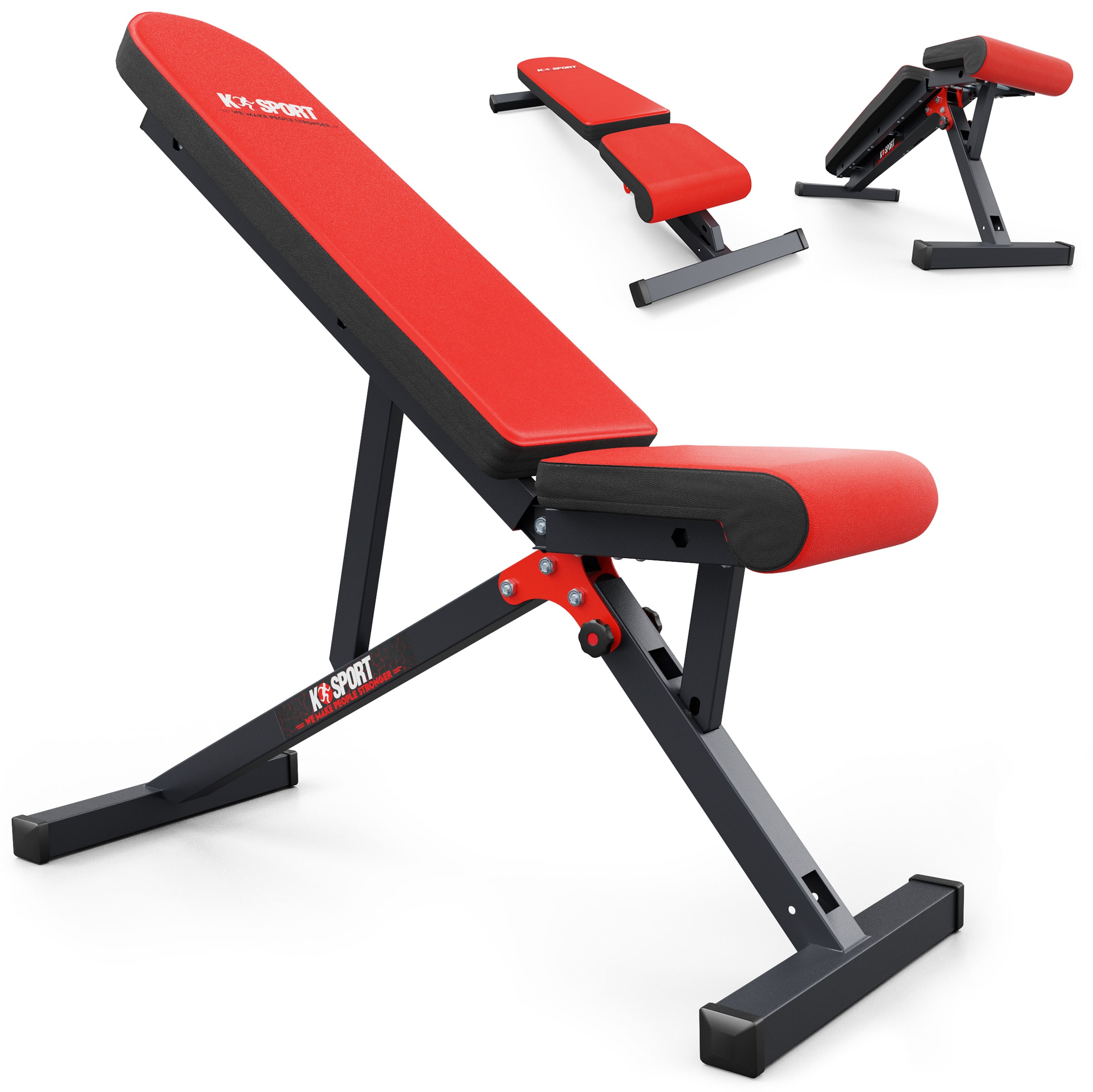 Adjustable And Foldable Weight Lifting Bench KSport UK