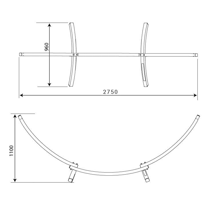 Hammock With Stand Garden KSport UK