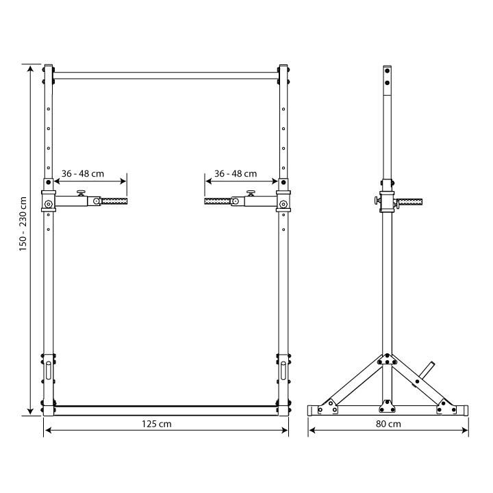 Pull Up Station And Dip Bar | K-Sport UK